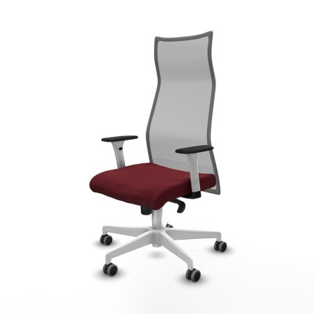 Sedia da Ufficio Albacete Piqueras y Crespo B1B026G Rosso Granato