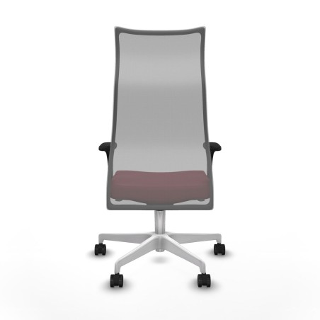 Chaise de Bureau Albacete Piqueras y Crespo B1C026N Bordeaux