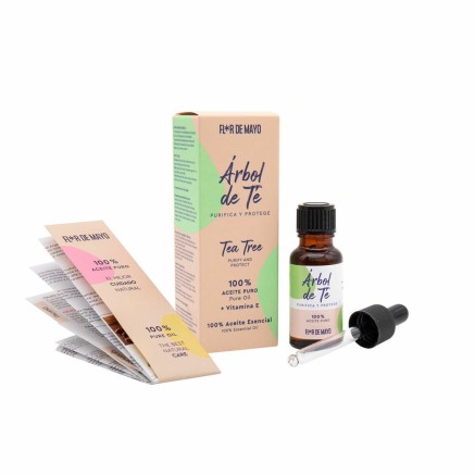 Vochtinbrengende Olie Flor de Mayo Tea tree 20 ml