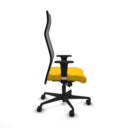 Chaise de Bureau Albacete Piqueras y Crespo B1C036N Jaune 2