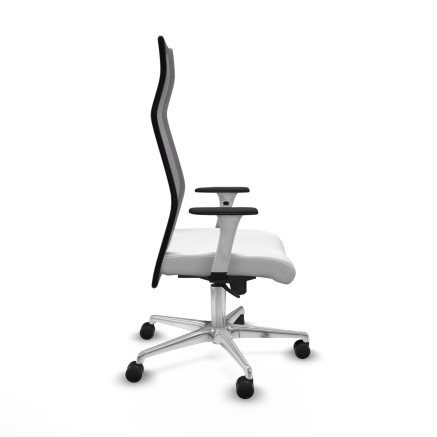 Chaise de Bureau Piqueras y Crespo B1B086N Blanc 2