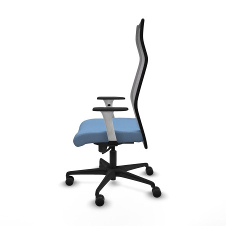 Chaise de Bureau Albacete Piqueras y Crespo B1B036N Bleu ciel