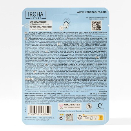 Masque facial Iroha  Melon (1 Unités)
