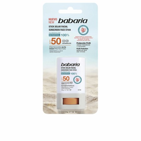 Sonnenschutzcreme für das Gesicht Babaria Solar Stick Facial Spf 50 2