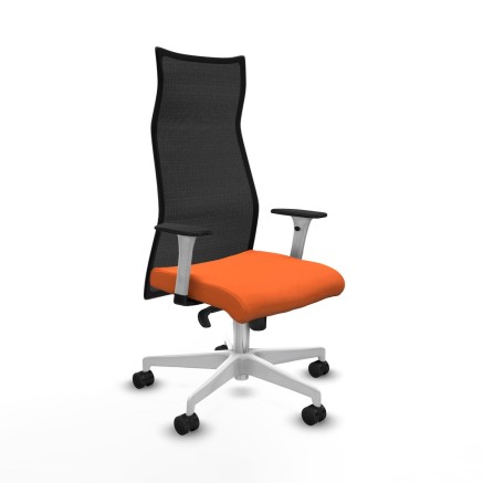 Chaise de Bureau Albacete Piqueras y Crespo B1B026N Orange