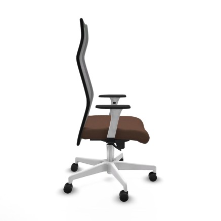 Chaise de Bureau Albacete Piqueras y Crespo B1B026N Brun foncé 2