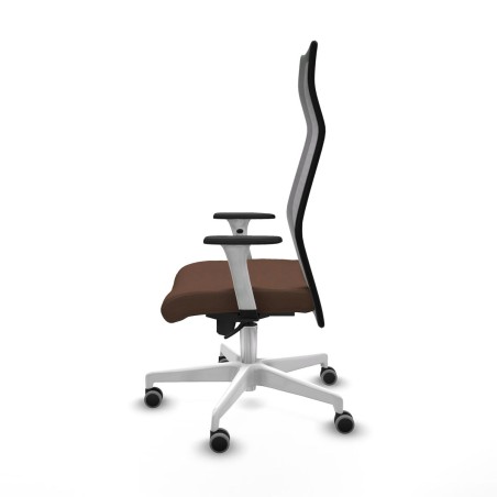 Chaise de Bureau Albacete Piqueras y Crespo B1B026G Brun foncé