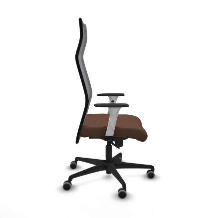 Chaise de Bureau Albacete Piqueras y Crespo B1B036G Brun foncé 2