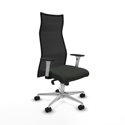 Chaise de Bureau Albacete Piqueras y Crespo B1B086N Noir