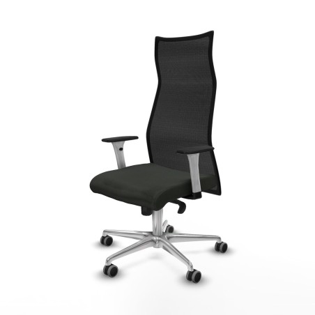 Chaise de Bureau Albacete Piqueras y Crespo B1B086G Noir