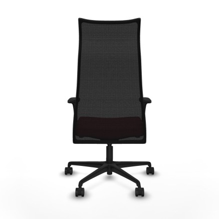 Chaise de Bureau Albacete Piqueras y Crespo B1C036N Bordeaux 2