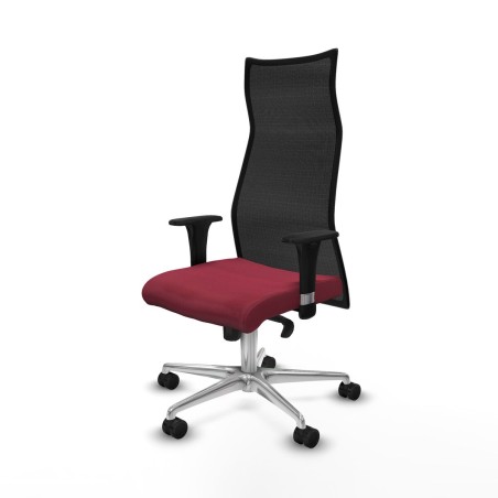 Sedia da Ufficio Albacete Piqueras y Crespo B1C086N Rosso Granato