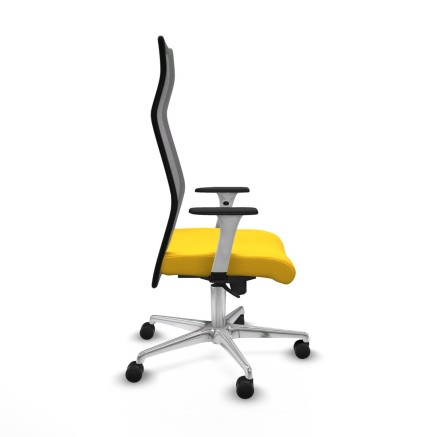 Chaise de Bureau Albacete Piqueras y Crespo B1B086N Jaune 2