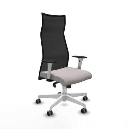 Chaise de Bureau Albacete Piqueras y Crespo B1B026G Blanc