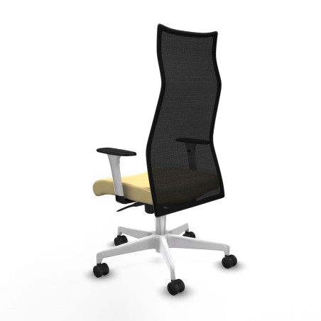 Chaise de Bureau Albacete Piqueras y Crespo B1B026N Crème