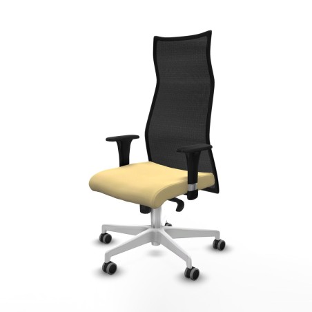 Chaise de Bureau Albacete Piqueras y Crespo B1C026G Crème