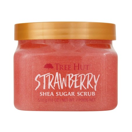 Exfoliante Corporal Tree Hut  Fresa Azúcar 510 g