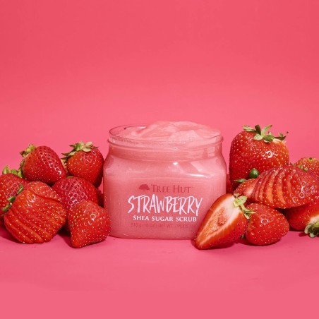 Exfoliant corps Tree Hut  Fraise Sucre 510 g