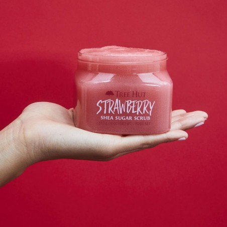Body Exfoliator Tree Hut  Strawberry Sugar 510 g