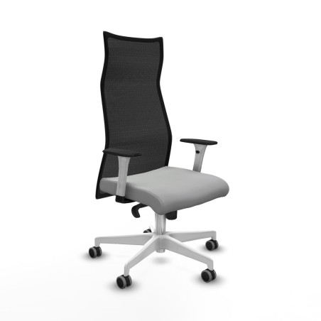Chaise de Bureau Albacete Piqueras y Crespo B1B026G Gris clair