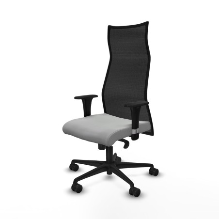 Chaise de Bureau Albacete Piqueras y Crespo B1C036N Gris clair