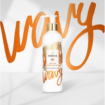 Crema Styling Pantene Ondas Naturales 235 ml 2