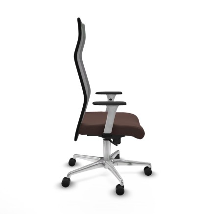 Chaise de Bureau Albacete Piqueras y Crespo B1B086N Brun foncé 2