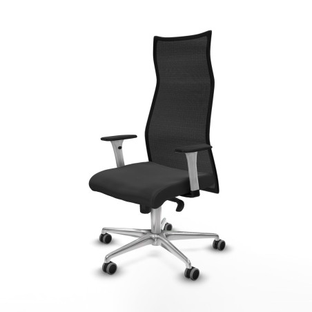 Chaise de Bureau Albacete Piqueras y Crespo B1B086G Gris foncé