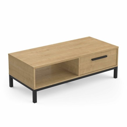 Table Basse Demeyere Noir 110,4 x 50 x 36,9 cm 2