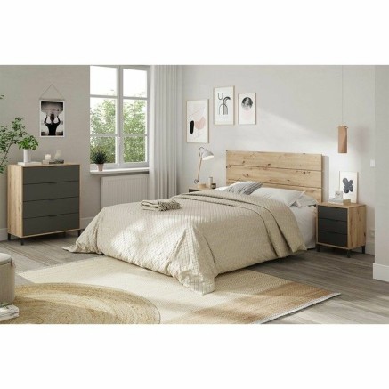 Commode Marron Noir 77,5 x 40 x 93,5 cm 2