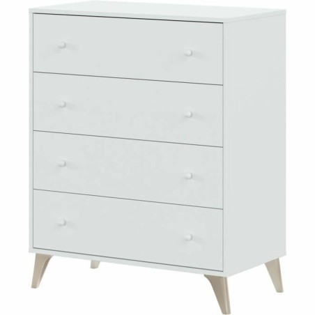Kommode Weiß 95 x 77,5 x 40 cm