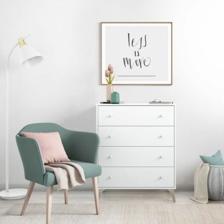 Cassettiera Bianco 95 x 77,5 x 40 cm