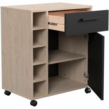 Mobile da cucina Parisot Nero Rovere 60 x 40,3 x 71 cm