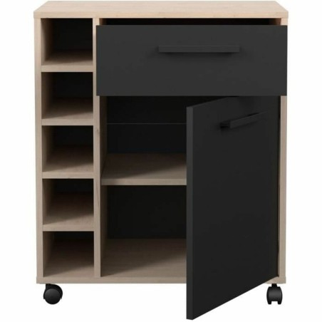 Mobile da cucina Parisot Nero Rovere 60 x 40,3 x 71 cm