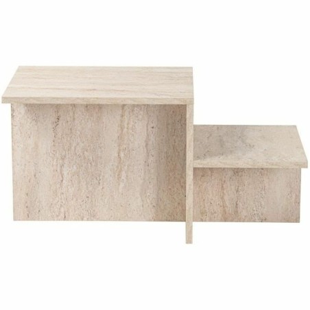 Table Basse Harmony Beige 80 x 40 x 40 cm