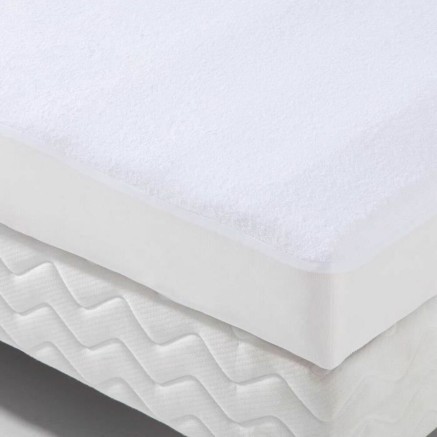 Protecteur de matelas Poyet Motte Blanc 90 x 200 2