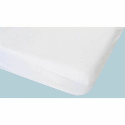 Protector de colchón Poyet Motte 80 x 190 cm Blanco