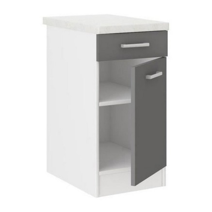 Kitchen furniture 40 x 47 x 82 cm Grey Melamin PVC 2