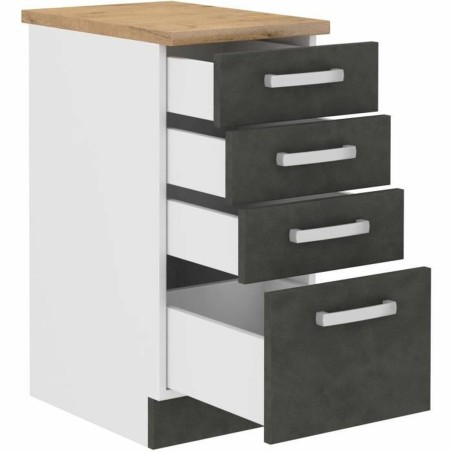 Mobile Aggiuntivo 60 x 40 x 80,4 cm Grigio