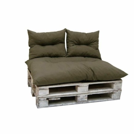 Coussin de sol Jardin Prive Classic Pallet Kit Taupe 2