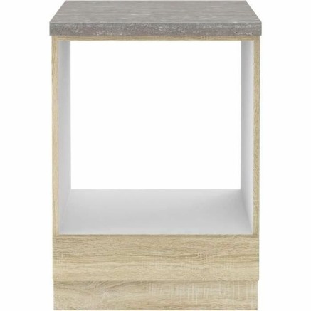 Ovenmeubel Lassen Grijs 60 x 51,6 x 85 cm