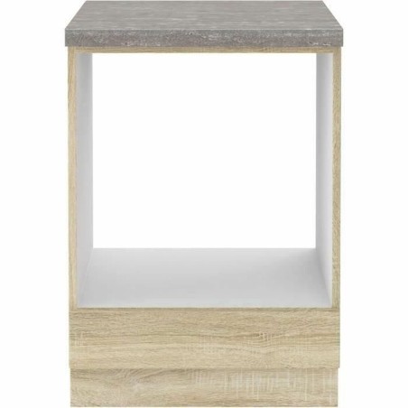 Backofenschrank Lassen Grau 60 x 51,6 x 85 cm