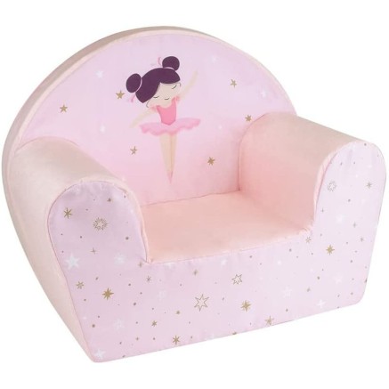 Kinderstoel Fun House Dancer Ballerina Club Roze 52 x 33 x 42 cm