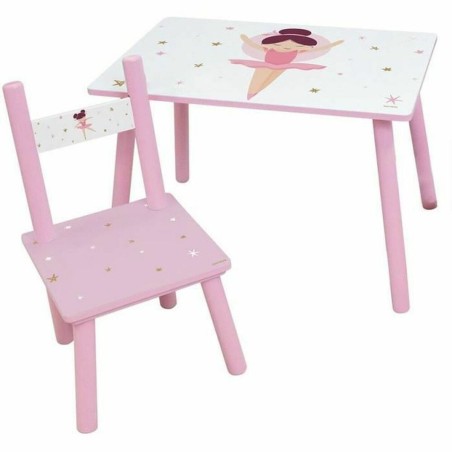 Conjunto de Mesa y Sillas para Niños Fun House Dancer Ballerina Infan