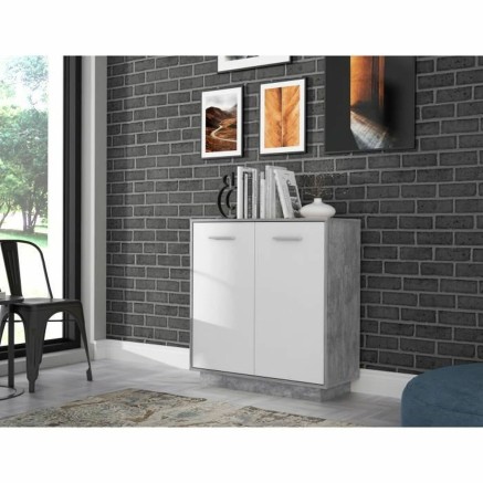 Storage furniture White Light grey 88,9 x 34,2 x 88,1 cm 2