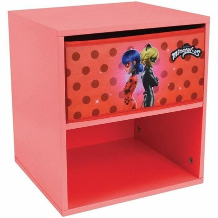 Nachttisch Fun House Miraculous Ladybug 36 x 33 x 30 cm 2