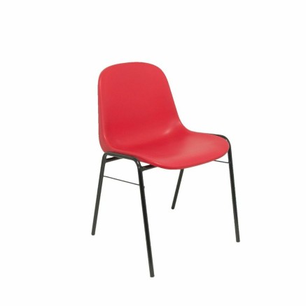 Receptiestoel Alborea PYC PACK423RJ Rood