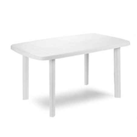 Mesa auxiliar IPAE Progarden 08330100 Blanco Resina (72 x 137 x 85 cm
