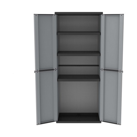Garderobe Terry jline268 Schwarz Schwarz/Grau Harz Kunststoff 68 x 37,