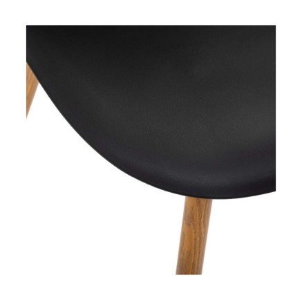 Dining Chair Atmosphera Taho Black polypropylene (47 x 53 x 85 cm) 2